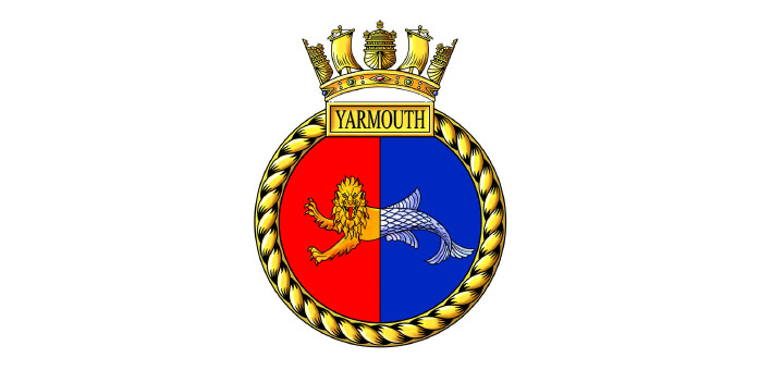 HMS Yarmouth Pin now available