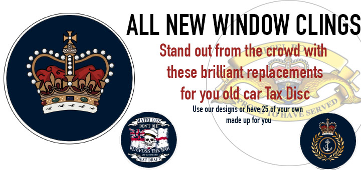 All new window clings for your car